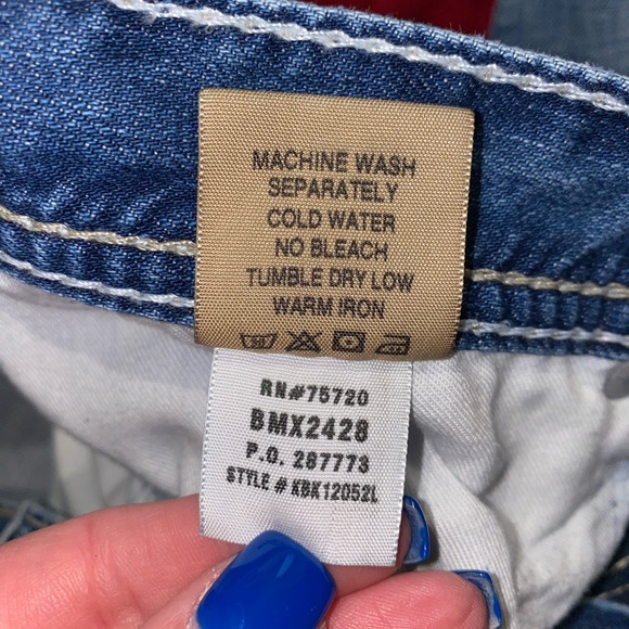 Men’s 34x34 BKE Derek Distressed Jeans - Picture 6 of 10